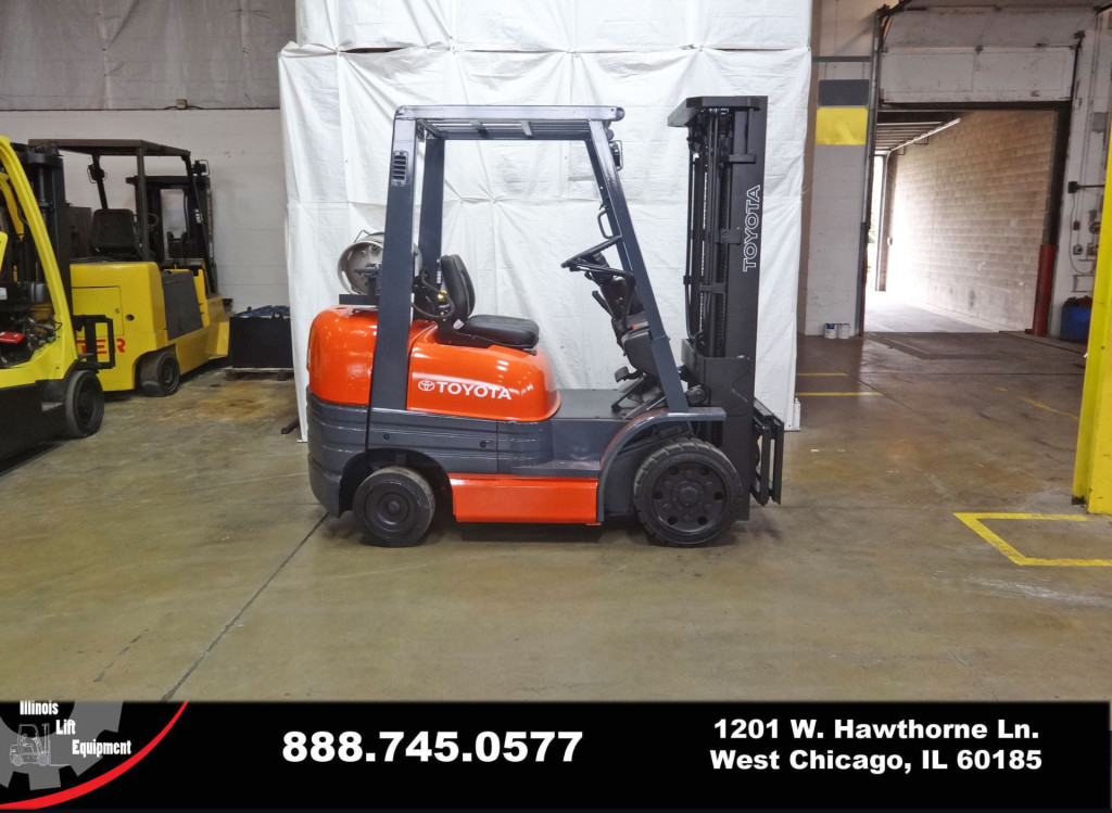 1998 Toyota 6FGCU25 Forklift on Sale in Chicago