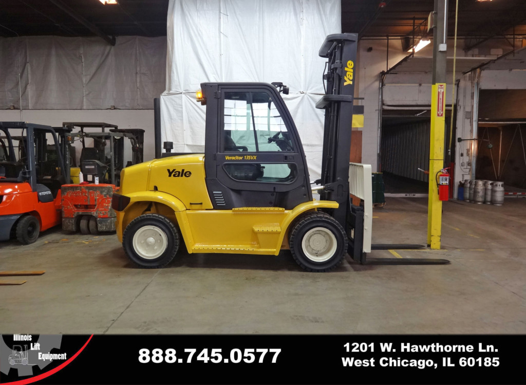  2008 Yale GDP135VX Forklift on Sale in Chicago