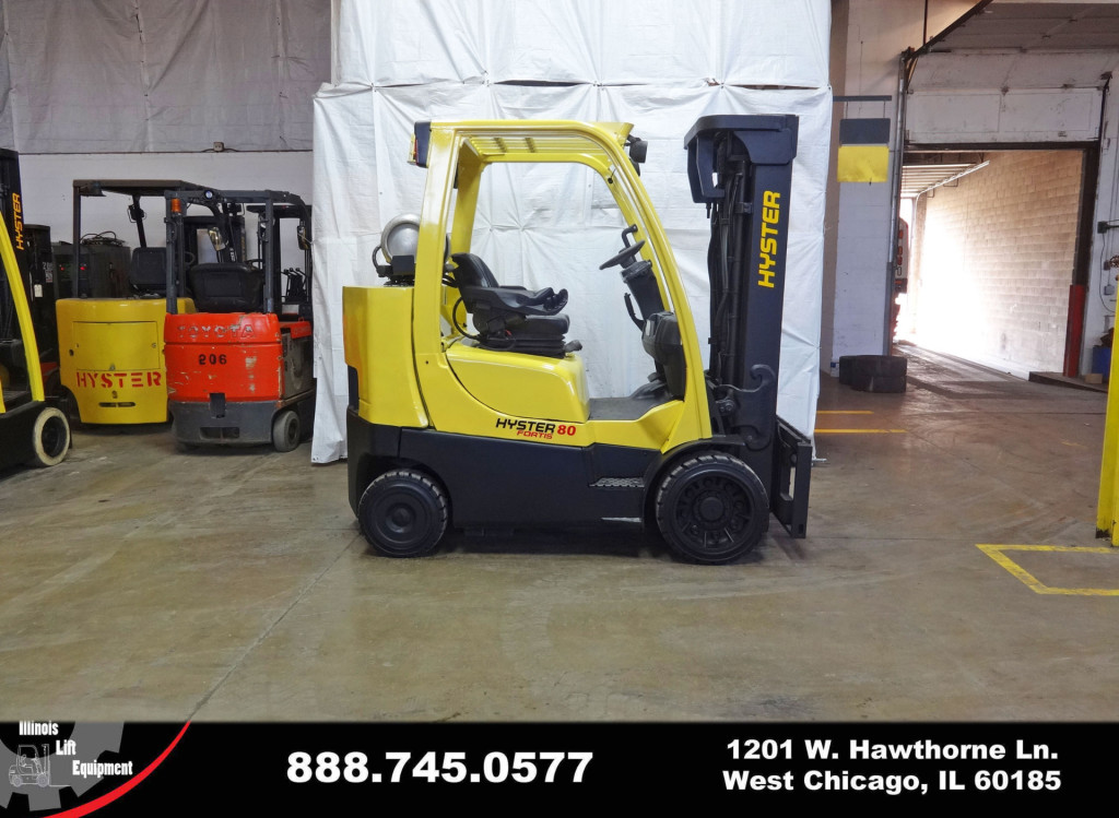 2010 Hyster S80FTBCS Forklift on Sale in Chicago