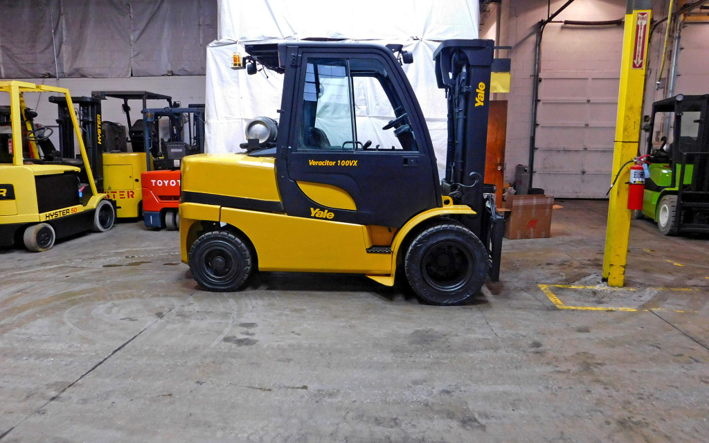 2009 Yale GLP100VX Forklift on Sale in Chicago