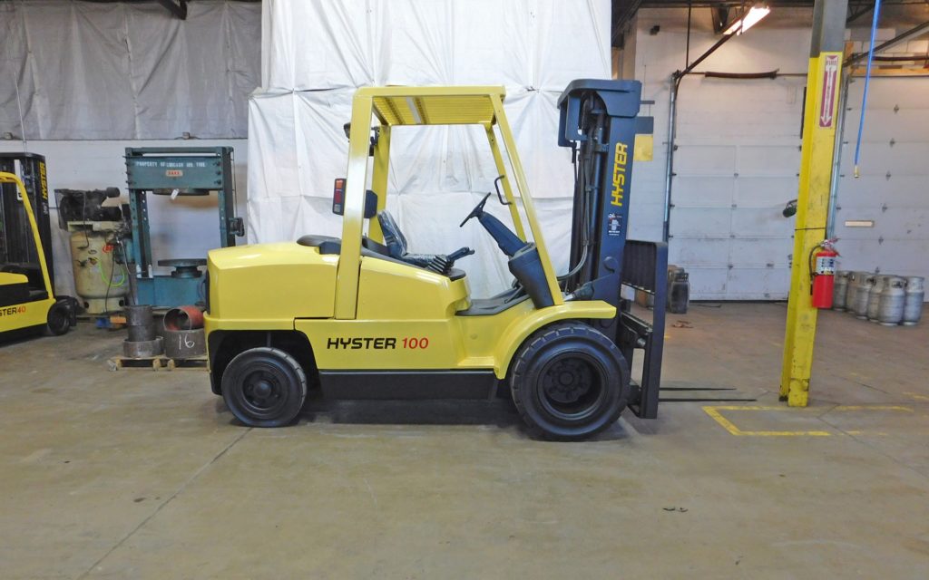  2003 Hyster H100XM Forklift on Sale in Chicago